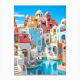 Beautiful Houses Canvas Print