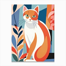 Orange Cat 1 Canvas Print