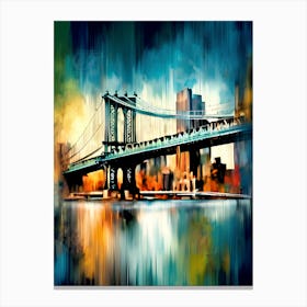 New York City Bridge 1 Canvas Print