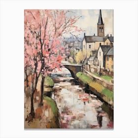 Bakewell (Derbyshire) Painting 4 Canvas Print