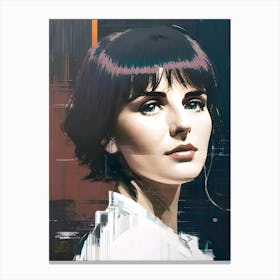 Portrait Of A Woman Canvas Print