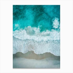 Aerial View Of The Ocean 5 Canvas Print