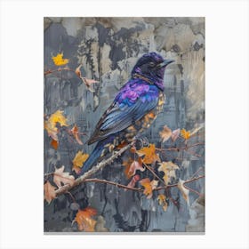 Bird On A Branch 36 Canvas Print