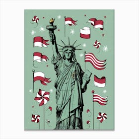 Statue Of Liberty 3 Canvas Print