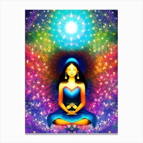 Meditation And Spirituality Canvas Print