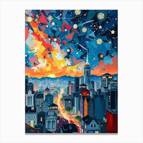 San Francisco Skyline Canvas Print