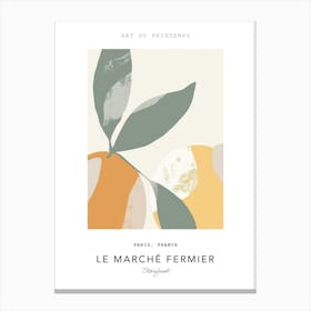 Starfruit Le Marche Fermier Poster 1 Canvas Print