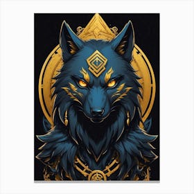 Wolfe 1 Canvas Print