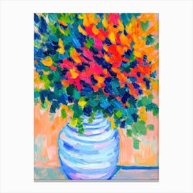 Bouquet Still Life Matisse Inspired Flower Canvas Print
