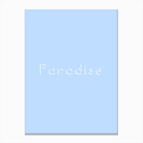 Empty Paradise Canvas Print