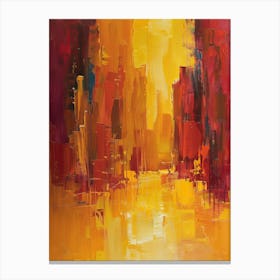 Abstract Cityscape 13 Canvas Print