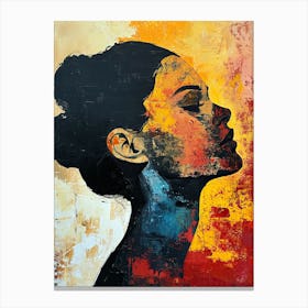 Radiant Soul, Boho Art Style Canvas Print