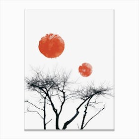 Tree In The Sky 3 Canvas Print
