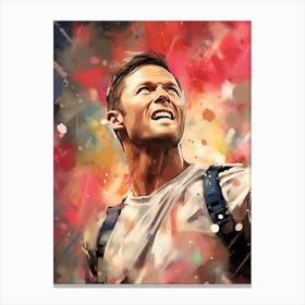 Soccer Player Canvas Print