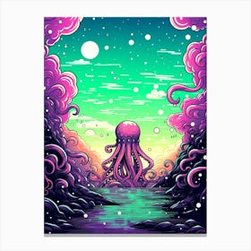 Octopus 1 Canvas Print