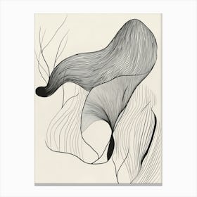 Abstract Drawing Canvas Print