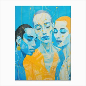 Three Women Canvas Print