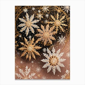 Snowflakes Canvas Print