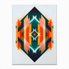 Geometric Pattern 2 Canvas Print