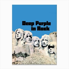 Deep Purple In Rock band music Canvas Print