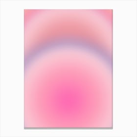 Magical Sunset Gradient Aura Canvas Print