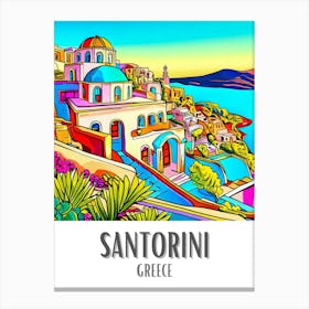 Santorini 4 Canvas Print