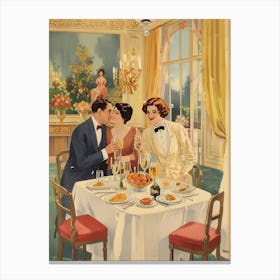 Dinner Party Canvas Print