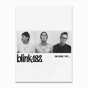 Blink 182 One More Time 1 Canvas Print