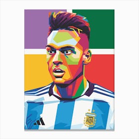 lautaro martinez 1 Canvas Print