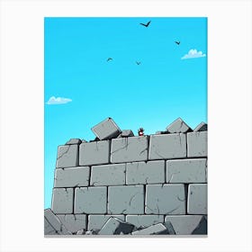 Brick Wall 1 Canvas Print