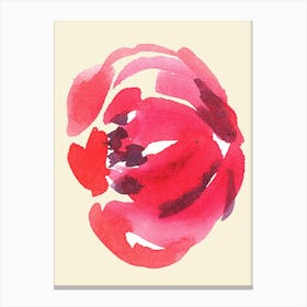 Watercolor Flower 1 Canvas Print