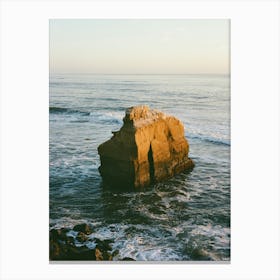 San Diego Sunset Cliffs II on Film Canvas Print