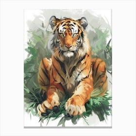 Tiger 40 Canvas Print