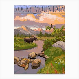 Rocky Mountain National Park 4 Canvas Print