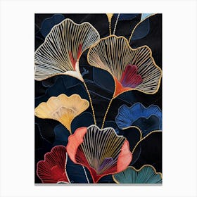 Ginkgo Leaves 50 Canvas Print
