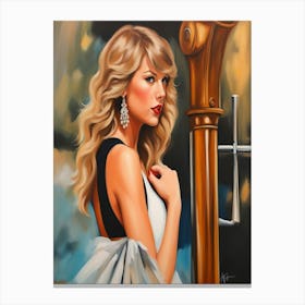 Taylor Swift 7 Canvas Print