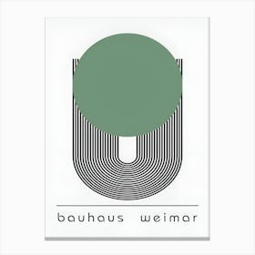 Bauhaus Weimar Canvas Print