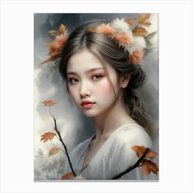 Chinese Girl 20 Canvas Print