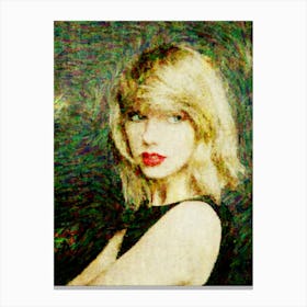Taylor Swift 5 Canvas Print