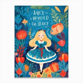 Alice In Wonderland 1 Canvas Print