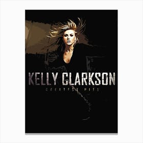 Kelly Clarkson 1 Canvas Print