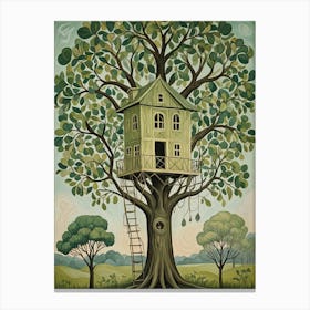 Tree House Canvas Print