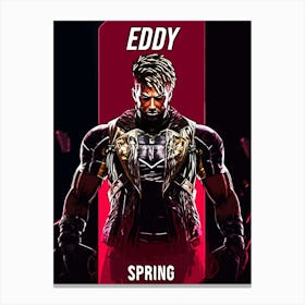 Eddie Spring tekken 8 Canvas Print