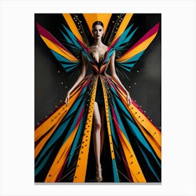 Fashion Illustration Canvas Print