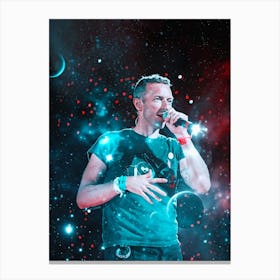 Chris Martin cold play music band Canvas Print