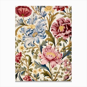 Floral Wallpaper 223 Canvas Print