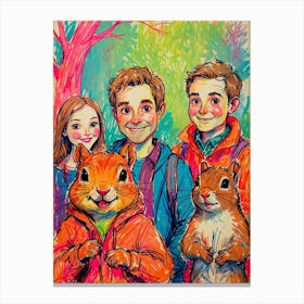 Chipmunks 2 Canvas Print