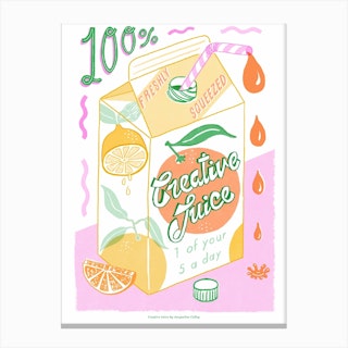 Creative Juice Layers Canvas Print