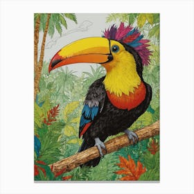 Toucan 35 Canvas Print