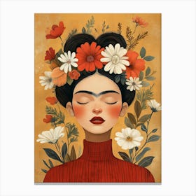 Frida Kahlo 1 Canvas Print